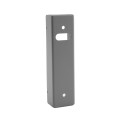 Lockey ED61SM Edge Panic Shield Security Kit (Silver) - Shield, Panic Bar, Strike Bracket, Gate Box, Panic Trim, Latch Protector, Jamb Stop, Max Guard