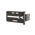 Lockey ED62BW Edge Panic Shield Security Kit (Black) - Shield, Panic Bar, Strike Bracket, Gate Box, Panic Trim, Latch Protector, Jamb Stop, Max Guard