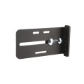 Lockey ED62BW Edge Panic Shield Security Kit (Black) - Shield, Panic Bar, Strike Bracket, Gate Box, Panic Trim, Latch Protector, Jamb Stop, Max Guard