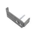 Lockey EDGE Strike Bracket For Panic Hardware (Silver) - ED-SB-SILVER