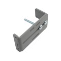Lockey EDGE Strike Bracket For Panic Hardware (Silver) - ED-SB-SILVER