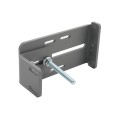 Lockey EDGE Strike Bracket For Panic Hardware (Silver) - ED-SB-SILVER