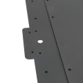 Lockey 24" EDGE Style Panic Shield 3x1, Predrilled To Fit PB1100, PB2500 & V40 Series Panic Bars (Black) - ED3X1BLACK24INCH (Panic Exit Hardware)
