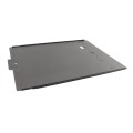 Lockey 24" EDGE Style Panic Shield 3x1, Predrilled To Fit PB1100, PB2500 & V40 Series Panic Bars (Black) - ED3X1BLACK24INCH (Panic Exit Hardware)