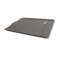 Lockey 24" EDGE Style Panic Shield 3x1, Predrilled To Fit PB1100, PB2500 & V40 Series Panic Bars (Black) - ED3X1BLACK24INCH (Panic Exit Hardware)