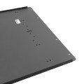 Lockey 24" EDGE Style Panic Shield 3x1, Predrilled To Fit PB1100, PB2500 & V40 Series Panic Bars (Black) - ED3X1BLACK24INCH (Panic Exit Hardware)