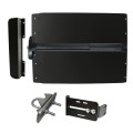 Lockey ED42BL7 Edge Panic Shield Value Kit (Black) - Shield, Black Panic Bar, Strike Bracket, Latch Protector, Jamb Stop