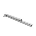 Lockey ED51S Edge Panic Shield Safety Kit (Silver) - Shield, Panic Bar, Strike Bracket, Key Box, Key Cylinder, Latch Protector, Jamb Stop (Panic Exit Hardware)