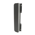 Lockey ED51S Edge Panic Shield Safety Kit (Silver) - Shield, Panic Bar, Strike Bracket, Key Box, Key Cylinder, Latch Protector, Jamb Stop (Panic Exit Hardware)