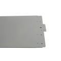 Lockey ED51S Edge Panic Shield Safety Kit (Silver) - Shield, Panic Bar, Strike Bracket, Key Box, Key Cylinder, Latch Protector, Jamb Stop (Panic Exit Hardware)