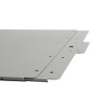 Lockey ED51S Edge Panic Shield Safety Kit (Silver) - Shield, Panic Bar, Strike Bracket, Key Box, Key Cylinder, Latch Protector, Jamb Stop (Panic Exit Hardware)