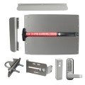 Lockey ED63SLW7 Edge Panic Shield Security Kit With Alarm Panic Bar (Silver)