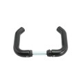 Locinox FIFTYLOCK Complete Set with Handle, Cylinder, Covershield, Keep & Security Accessories (RAL 9005 Jet Black) - FIFTYLOCK-MFG-SET-9005