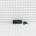 Lockey GM270 Series Gemini Mechanical Combination Cabinet Lock (Black, Right-Handed Orientation) - GM270-B-R (Mechanical Locks)
