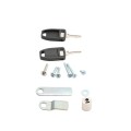Lockey GM270 Series Gemini Mechanical Combination Cabinet Lock (Silver, Vertical Orientation) - GM270-S-V (Mechanical Locks)