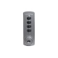 Lockey GM270 Series Gemini Mechanical Combination Cabinet Lock - GM270 (Silver, Vertical Orientation Shown)