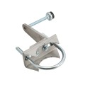 Lockey Gate Stop With 3" U-Bolt for Chain Link Gates
