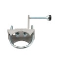 Lockey Gate Stop With 3" U-Bolt for Chain Link Gates