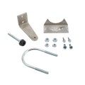 Lockey Gate Stop With 3" U-Bolt for Chain Link Gates