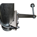 Lockey Gate Stop With 4" U-Bolt for Chain Link Gates - GS-LINX4INCH