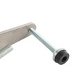 Lockey Gate Stop With 4" U-Bolt for Chain Link Gates - GS-LINX4INCH
