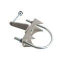 Lockey Gate Stop With 4" U-Bolt for Chain Link Gates - GS-LINX4INCH