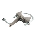 Lockey Gate Stop With 4" U-Bolt for Chain Link Gates - GS-LINX4INCH
