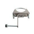 Lockey Gate Stop With 4" U-Bolt for Chain Link Gates - GS-LINX4INCH