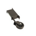 Nationwide Heavy Duty 360° Swivel Swing Gate Wheel for Wood Gate Frames | Powder-Coated Black - GW2-BK