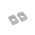 Nationwide Heavy-Duty Ball Bearing Gate Hinge - Unpainted Aluminum Bolt-On Body & Unpainted Aluminum Bolt-On Yoke (Vertically Adjustable) (Default)