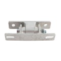 Nationwide Heavy-Duty Ball Bearing Gate Hinge - Unpainted Aluminum Bolt-On Body & Unpainted Aluminum Bolt-On Yoke (Vertically Adjustable) (Default)