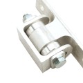 Nationwide Heavy-Duty Ball Bearing Gate Hinge - Unpainted Aluminum Bolt-On Body & Unpainted Aluminum Weld-On Yoke