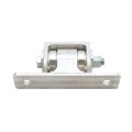Nationwide Heavy-Duty Ball Bearing Gate Hinge - Unpainted Aluminum Bolt-On Body & Unpainted Aluminum Weld-On Yoke