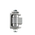 Nationwide Heavy-Duty Ball Bearing Gate Hinge - Unpainted Aluminum Weld-On Body & Unpainted Aluminum Weld-On Yoke (No Order Minimum)