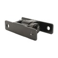 Nationwide Heavy-Duty Ball Bearing Gate Hinge - Black Steel Bolt-On Body & Black Steel Bolt-On Yoke
