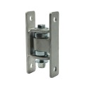 Nationwide Heavy-Duty Ball Bearing Gate Hinge - Unpainted Steel Bolt-On Body & Unpainted Steel Bolt-On Yoke