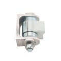 Nationwide Heavy-Duty Ball Bearing Gate Hinge - Unpainted Steel Weld-On Body & Unpainted Aluminum Weld-On Yoke