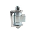 Nationwide Heavy-Duty Ball Bearing Gate Hinge - Unpainted Steel Weld-On Body & Unpainted Aluminum Weld-On Yoke