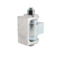 Nationwide Heavy-Duty Ball Bearing Gate Hinge - Unpainted Steel Weld-On Body & Unpainted Aluminum Weld-On Yoke
