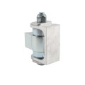 Nationwide Heavy-Duty Ball Bearing Gate Hinge - Unpainted Steel Weld-On Body & Unpainted Aluminum Weld-On Yoke