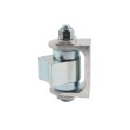 Nationwide Heavy-Duty Ball Bearing Gate Hinge - Unpainted Steel Weld-On Body & Unpainted Aluminum Weld-On Yoke