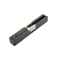 Locinox Built-In Electric Keep for Fortylock, Fiftylock, Sixtylock Insert Locks, 2" Profiles, Fail-Close (RAL 9005 Jet Black) - INTRALEC-Z-50-E-9005