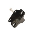 Nationwide Keystone One Sided Keyed-Alike Lockable Metal Gate Latch for All Gate Types (Black) - KLADV-M1-4D-BK