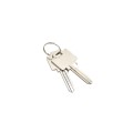 Nationwide Keystone One Sided Keyed-Alike Lockable Metal Gate Latch for All Gate Types (Black) - KLADV-M1-4D-BK