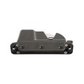 Nationwide Keystone One Sided Keyed-Alike Lockable Metal Gate Latch for All Gate Types (Black) - KLADV-M1-4D-BK
