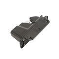 Nationwide Keystone One Sided Keyed-Alike Lockable Metal Gate Latch for All Gate Types (Black) - KLADV-M1-4D-BK