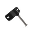 Nationwide Keystone 2" - 5" Double Sided Zinc Diecast Metal Key Lockable Latch (Black) - KLADV-M2-4D-BK (Default)