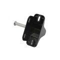 Nationwide Keystone 2" - 5" Double Sided Zinc Diecast Metal Key Lockable Latch (Black) - KLADV-M2-4D-BK (Default)