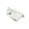 Nationwide Keystone 2" - 5" Double Sided Zinc Diecast Metal Key Lockable Latch (White) - KLADV-M2-4D-WH (Default)