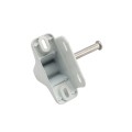 Nationwide Keystone 2" - 5" Double Sided Zinc Diecast Metal Key Lockable Latch (White) - KLADV-M2-4D-WH (Default)